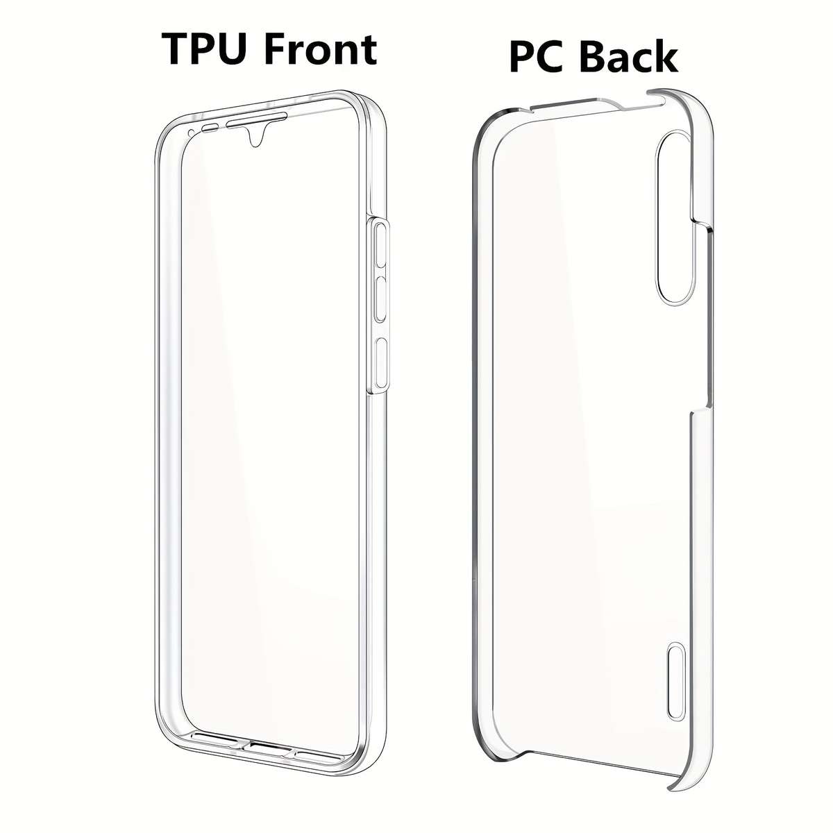 1pc Transparent For Samsung Galaxy S24 FE Phone Cases