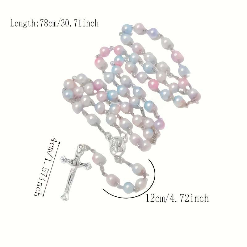 1 Piece Polychrome Jesus Theme Pendant