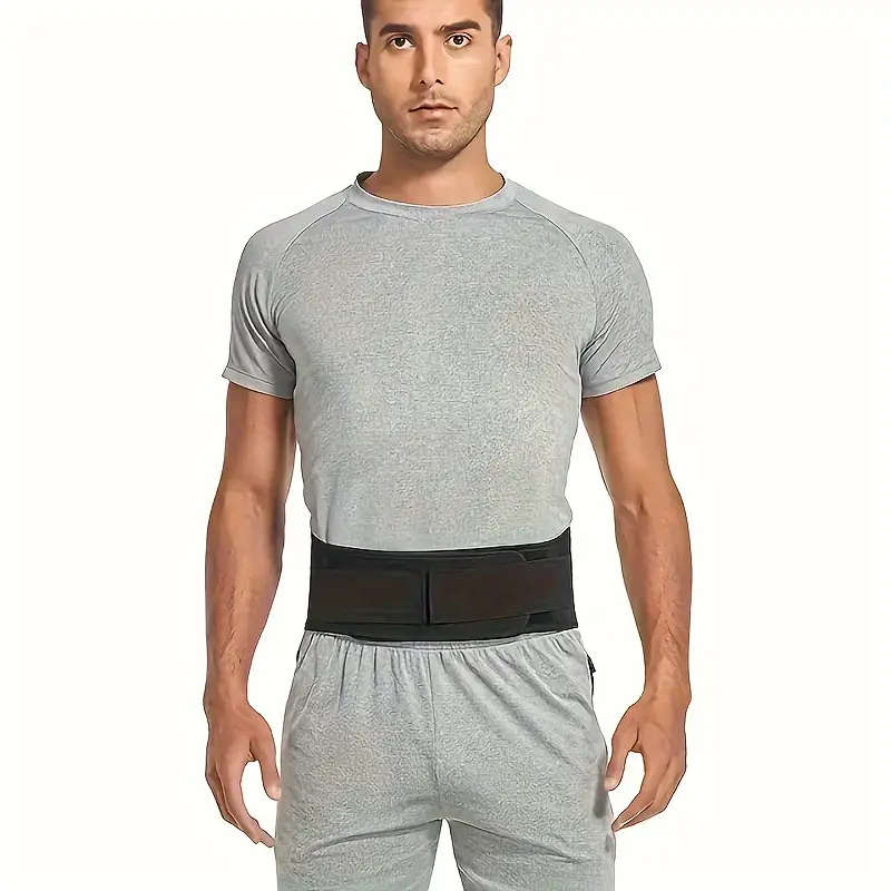 1pc Adjustable Relaxation Lumbar Support Belt Size L Comfortable Back Support Suitable
