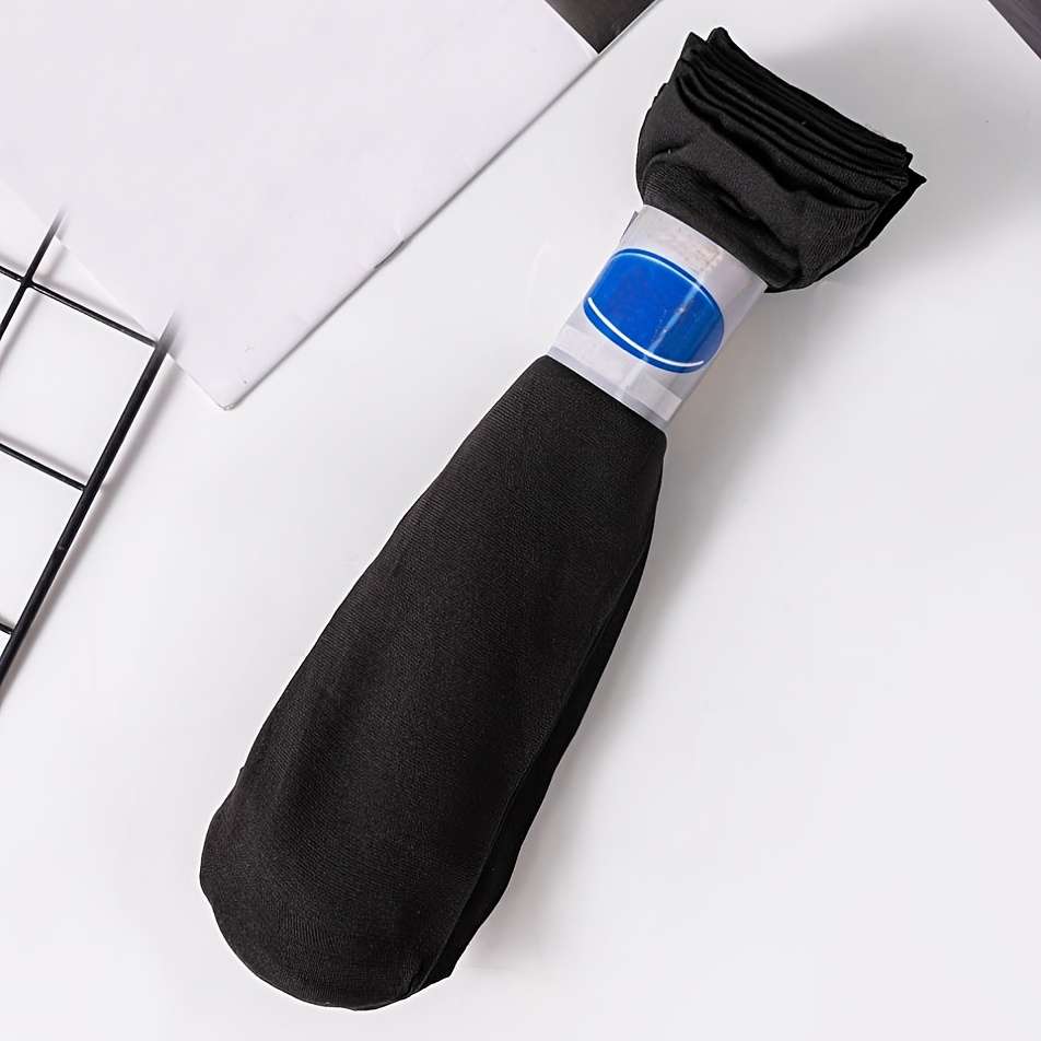 10 Pairs White One Size High Elastic Socks