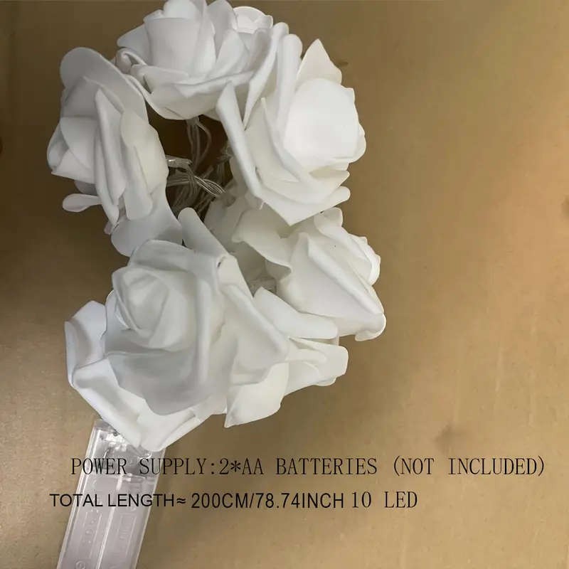 Romantic Rose String Lights Warm White
