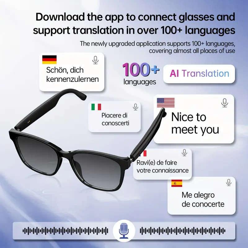 AI Translation Smart Glasses