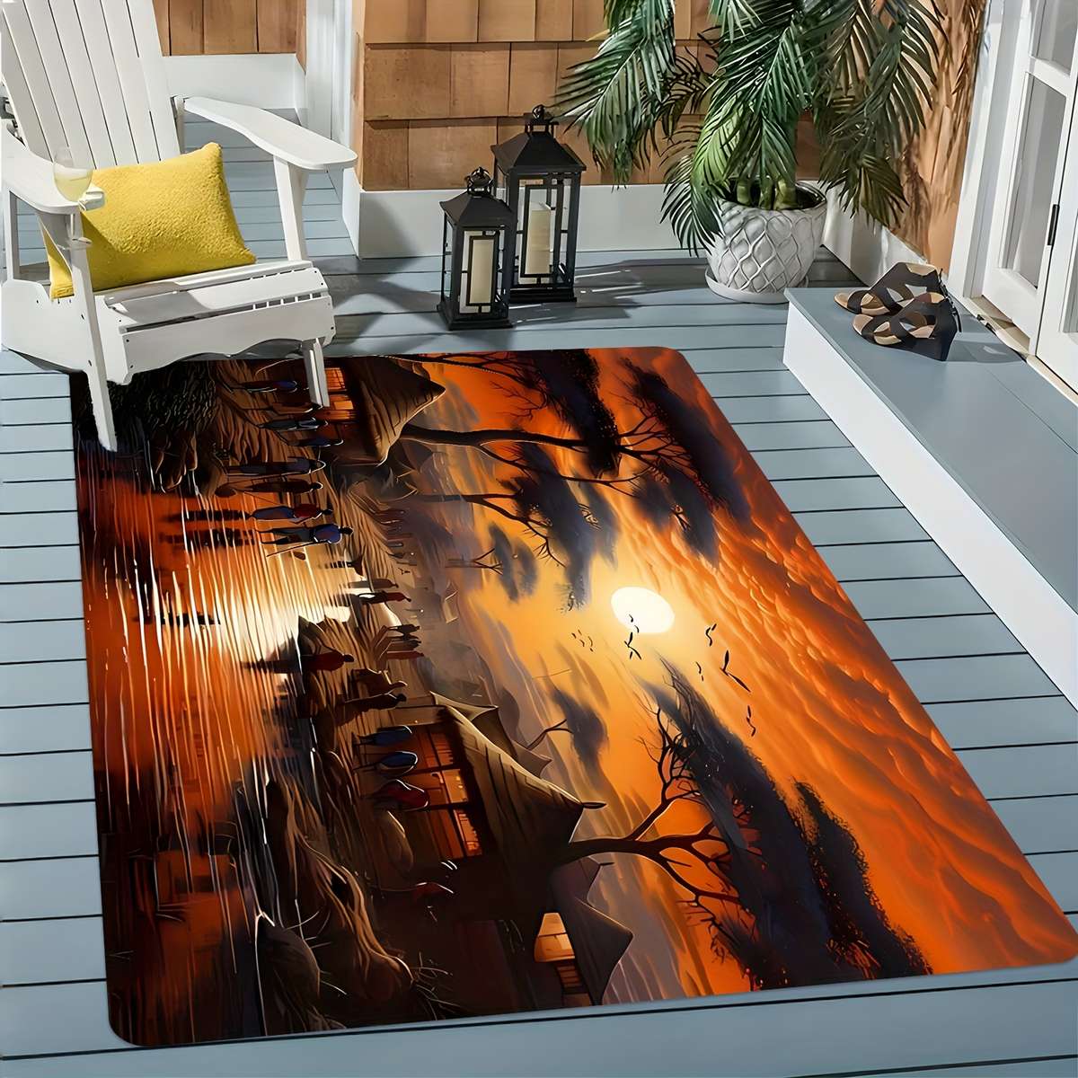 1Pc 31.49x47.24inch 80x120cm Floor Mat