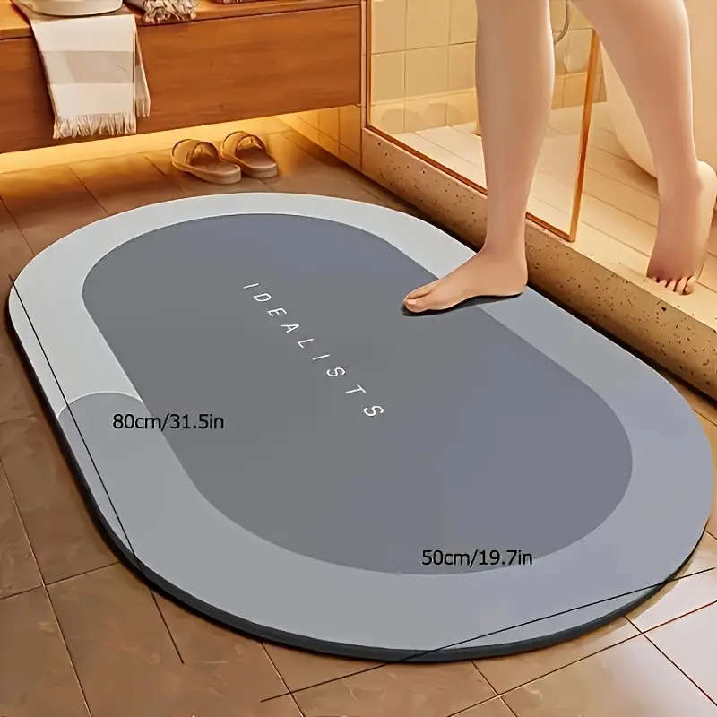 1 High Quality Diatomaceous Earth Kitchen Mat 50*80cm