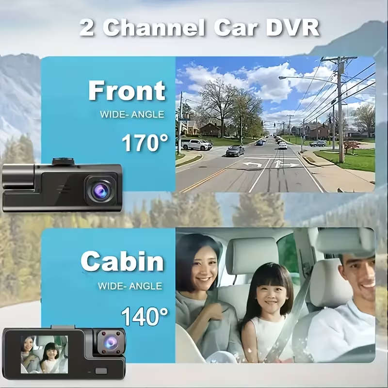 Dashcam Style 2 Lens No Card