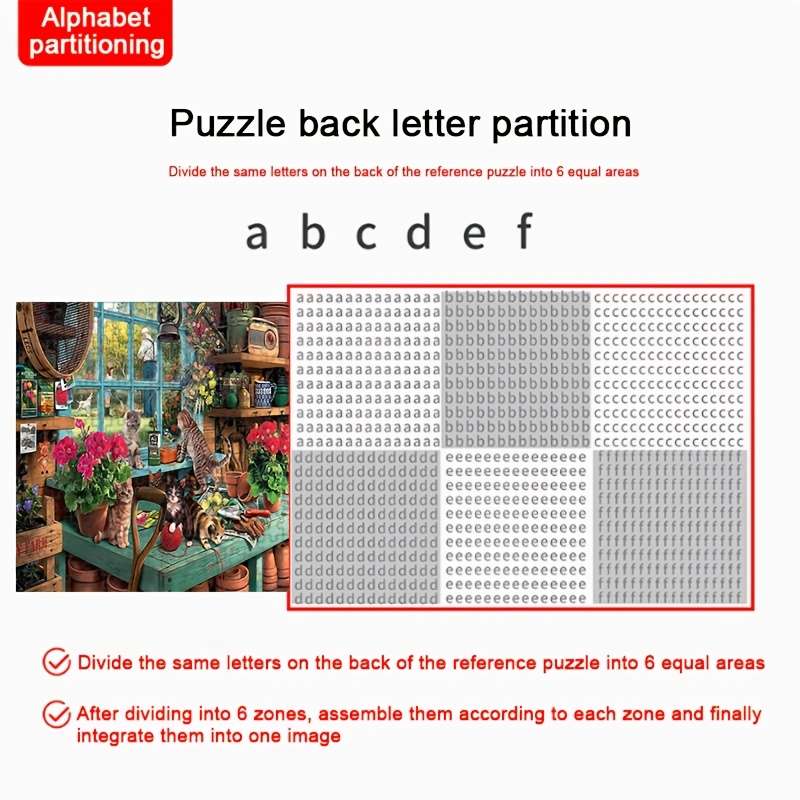 1000 Piece Paper Puzzle For Adults