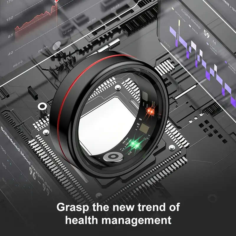 Men's Smart Ring - Fitness and Health Tracker
