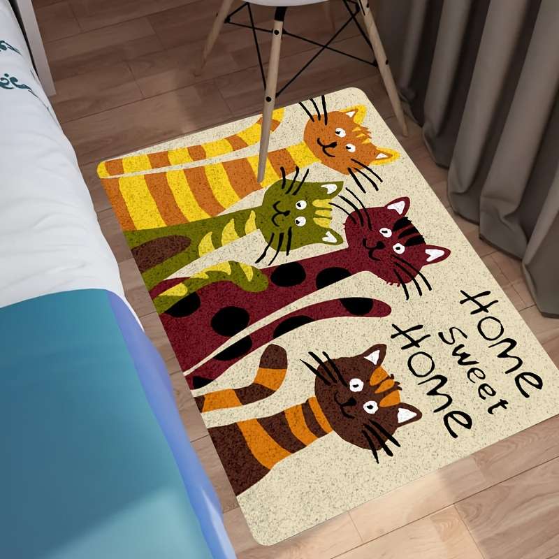 1Pc 15.74x23.62inch 40x60cm Floor Mat