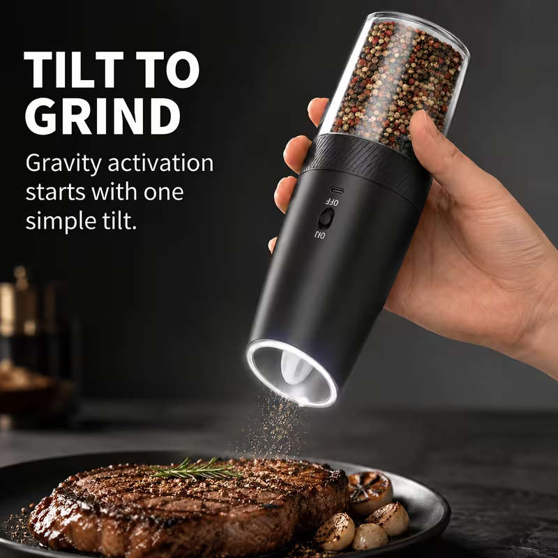 Electric Salt and Pepper Grinder