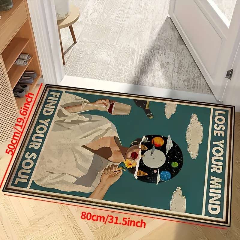 1Pc 39.4x59inch 100x160cm Floor Mat