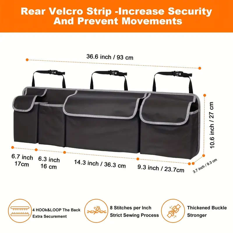 Car Trunk Organizer And Storage