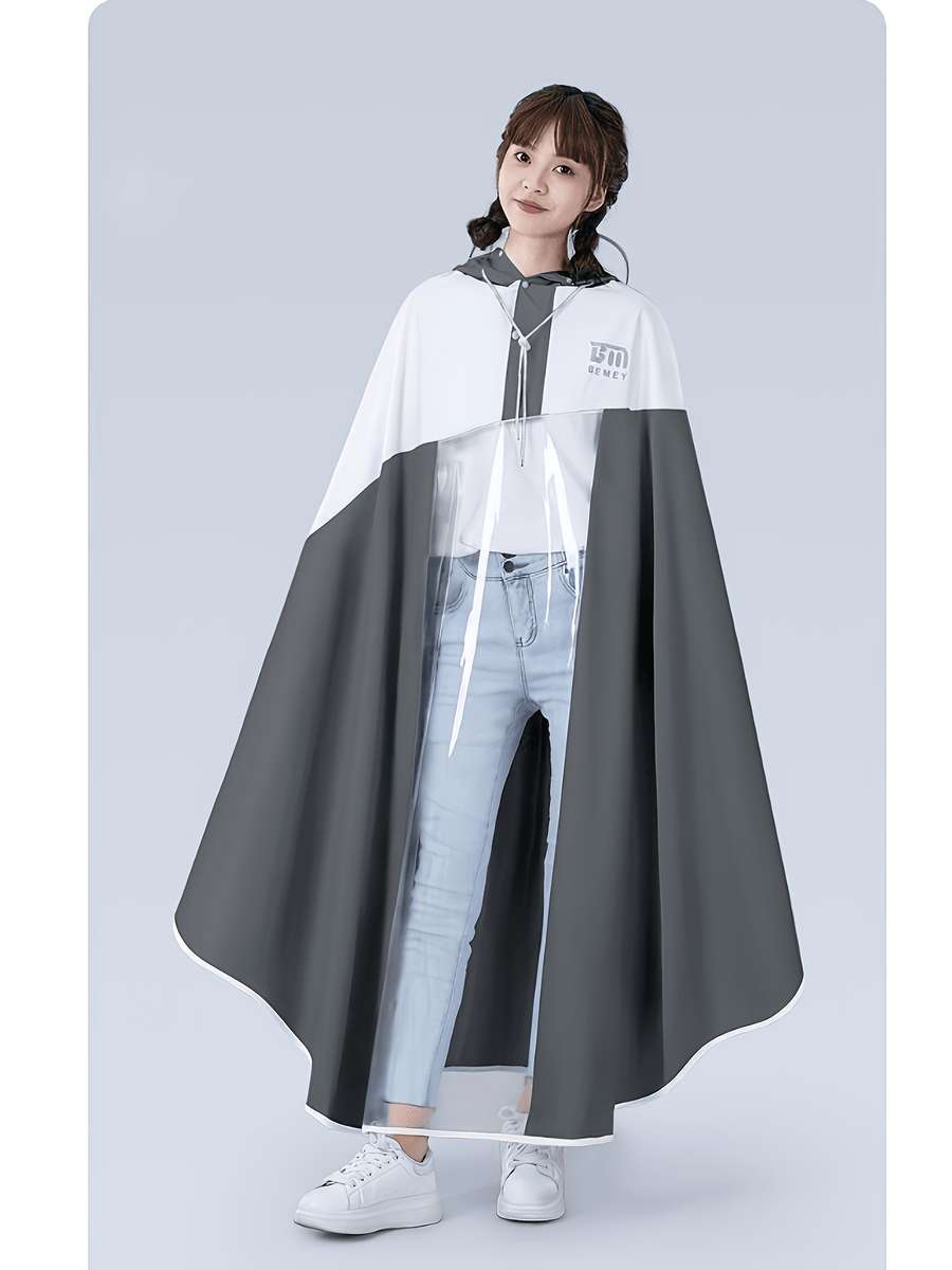 Raincoat Grey White Size Onesize