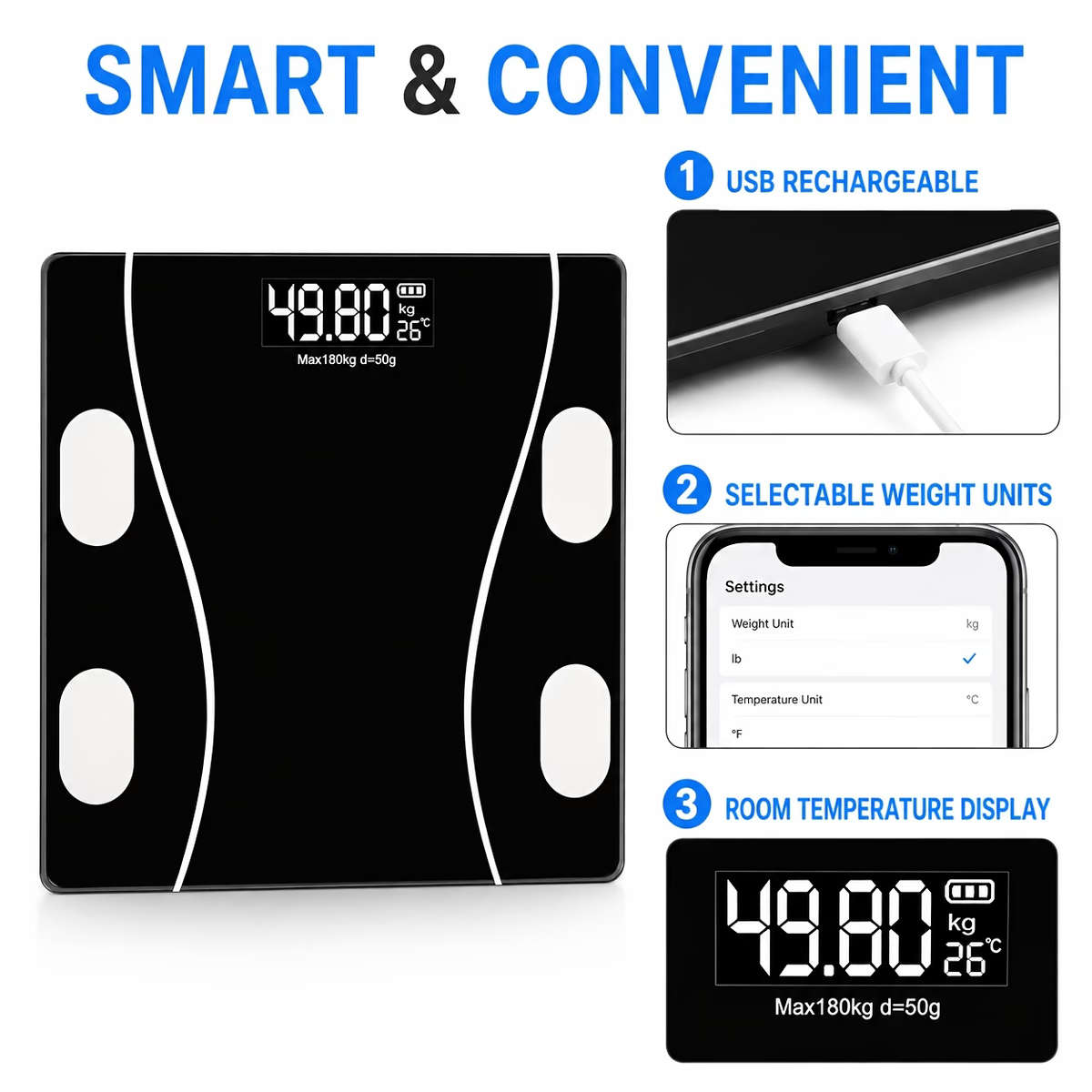 Smart Body Fat Scale