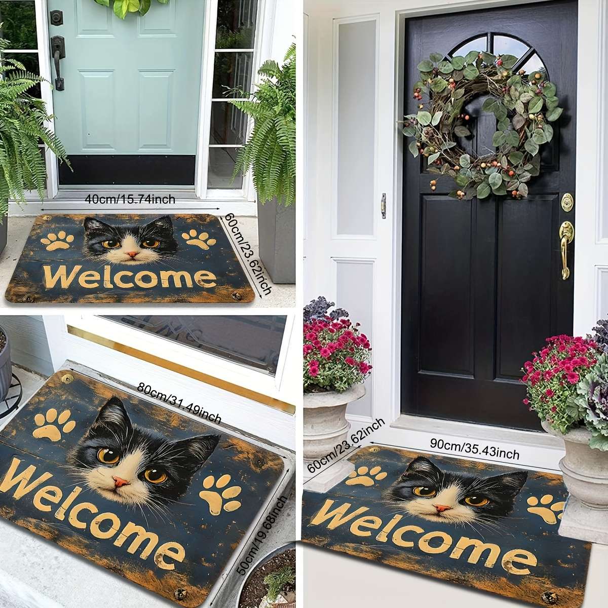 1Pc 40x60cm 15.75x23.62inch Floor Mat