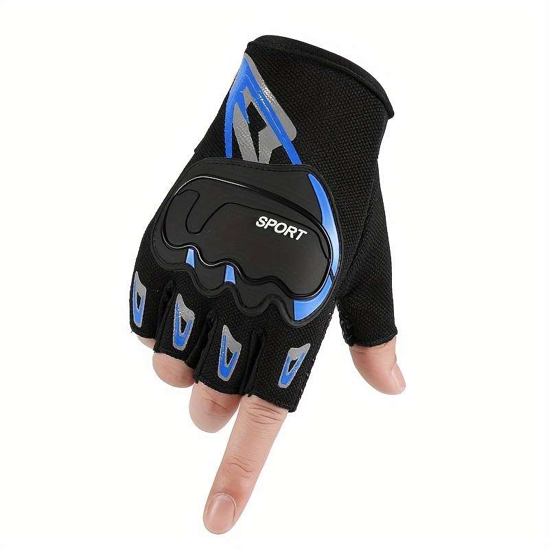 1 Pair Red Outdoor Sports Gloves
