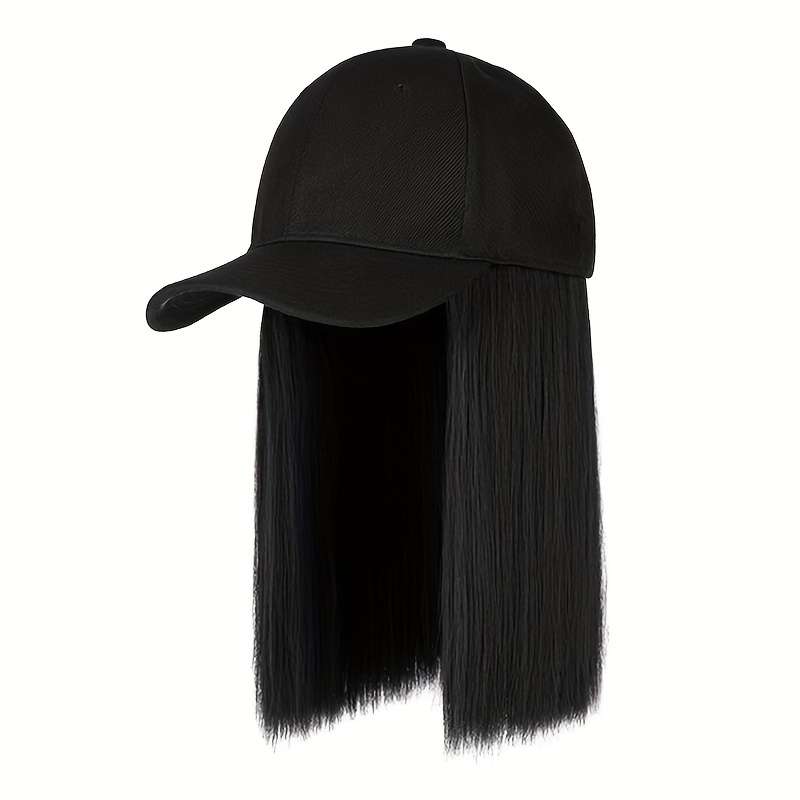1Pc Black 40.64cm Fashion Design Wig