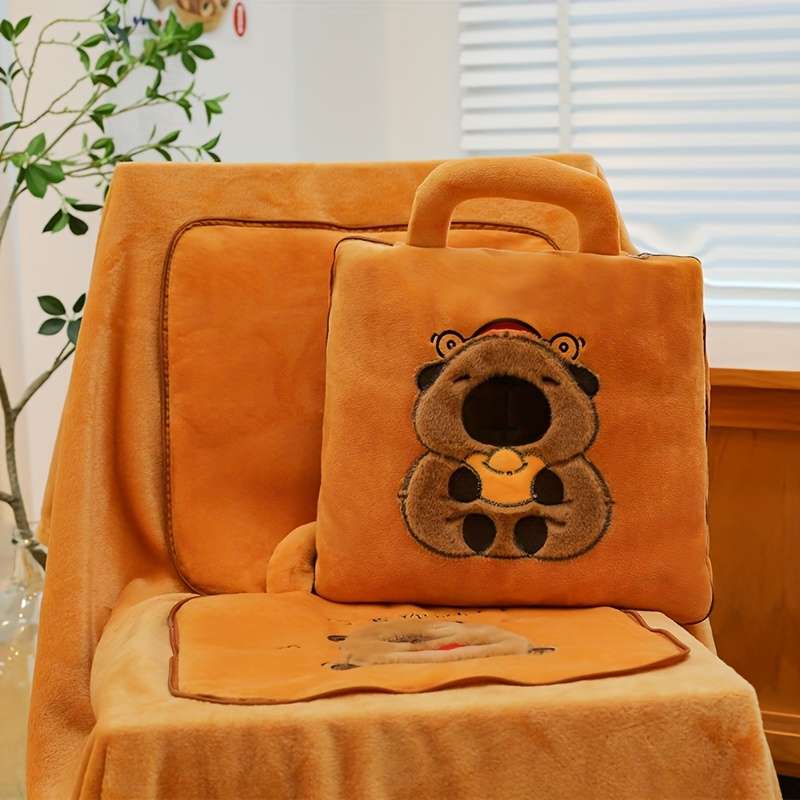 Blanket Style Chubby Face Cute