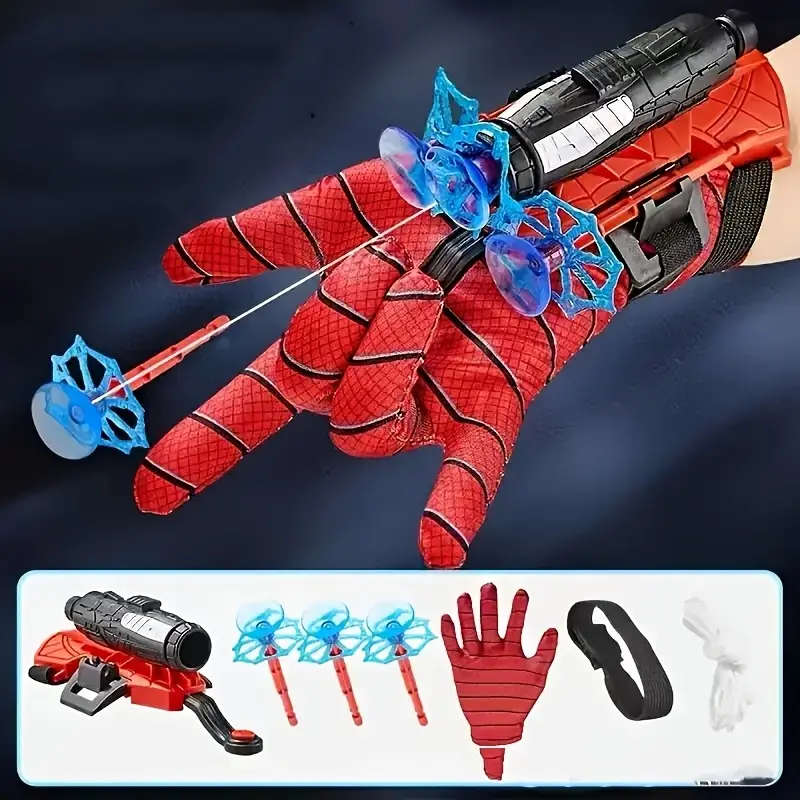 Wrist-mounted launcher network launch glove TOY