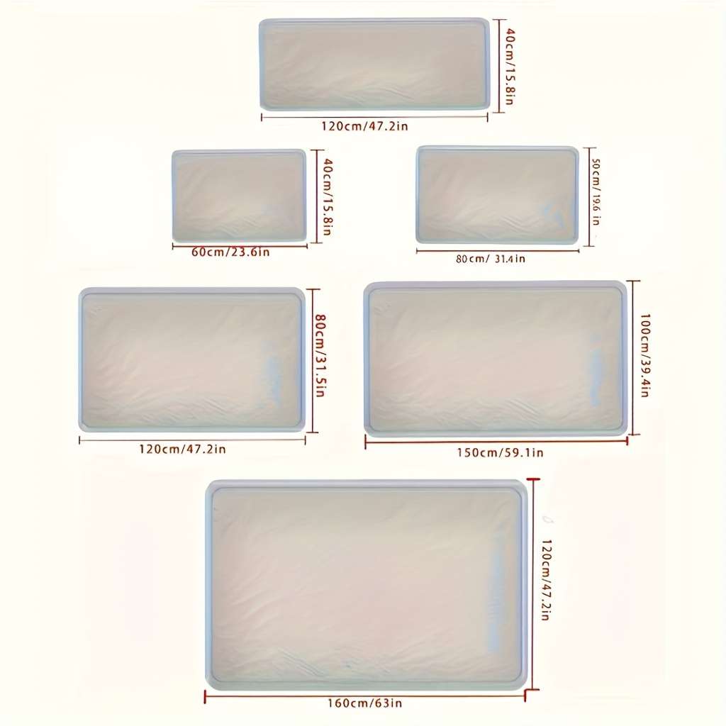 1Pc 15.75x23.62inch 40x60cm Floor Mat