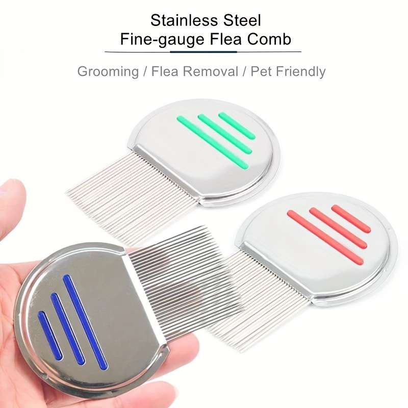 Blue Pet Comb