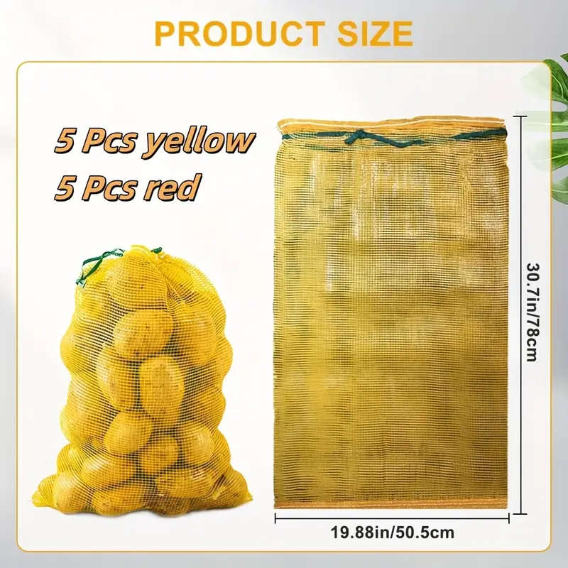 10 Extra Large Reusable Produce Bags