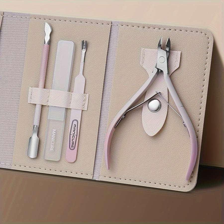 4pcs/set manicure tools dead skin scissors nail salon manicure dead skin exfoliating scissors