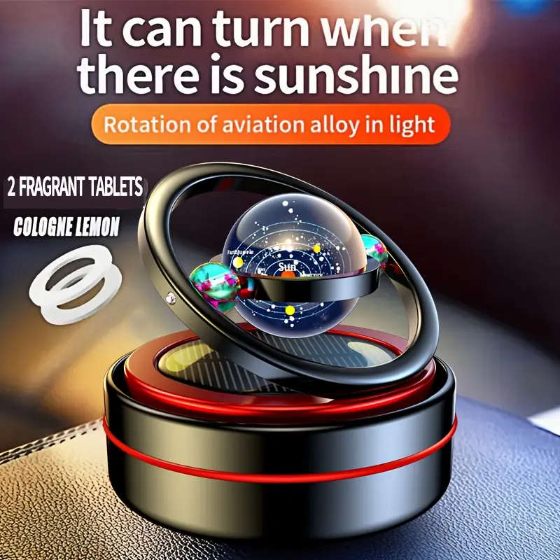 Solar Rotating Car Dashboard Decoration