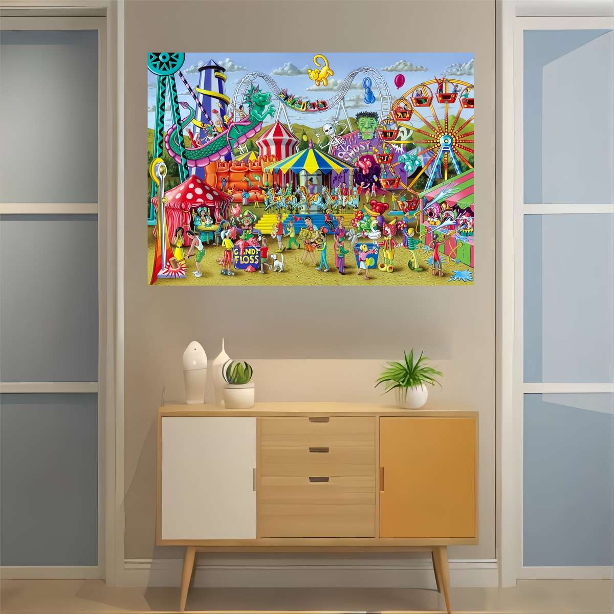 1000 Piece Paper Jigsaw Puzzle For Adults