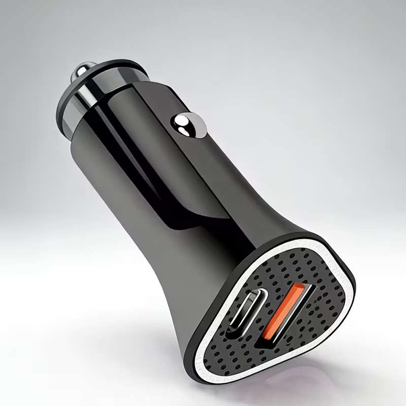 3.1A Fast Charging Dual Port USB Charger Car Cigarette Lighter Adapter