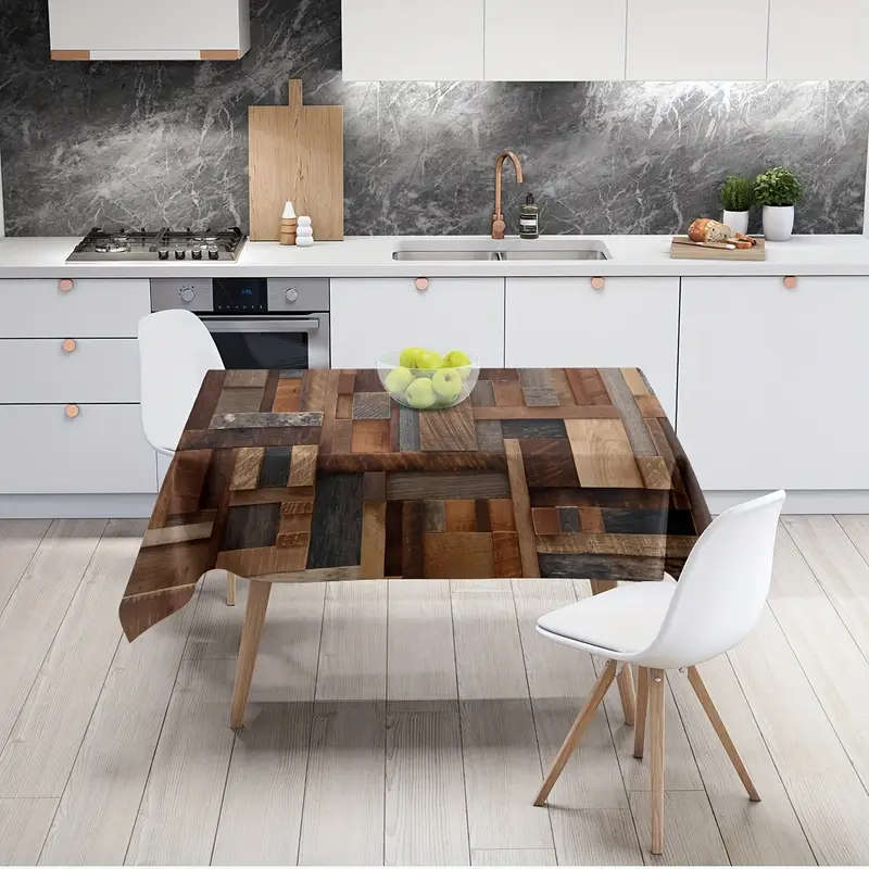 1 Piece Of Country Farmhouse Style Tablecloth 140*220Cm