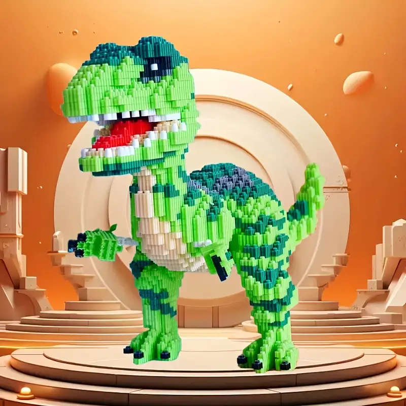 6269 Piecse Dinosaur Building Block Set - Educational 3D Puzzle, Hands-On Building Toy