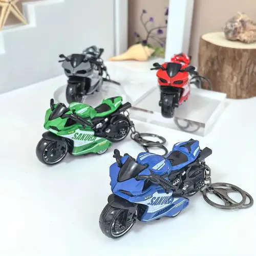 1pc Cool Alloy Pull-Back Motorcycle Toy Simulation Motorcycle Racing Model Powerful Pull-Back Car Th