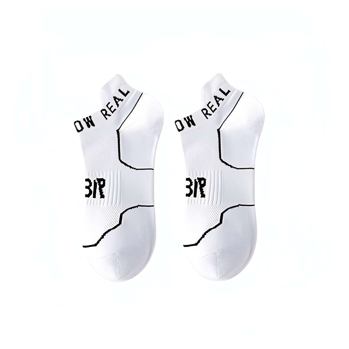 5 Pairs Of Mixed Colors One Size High Elastic Socks