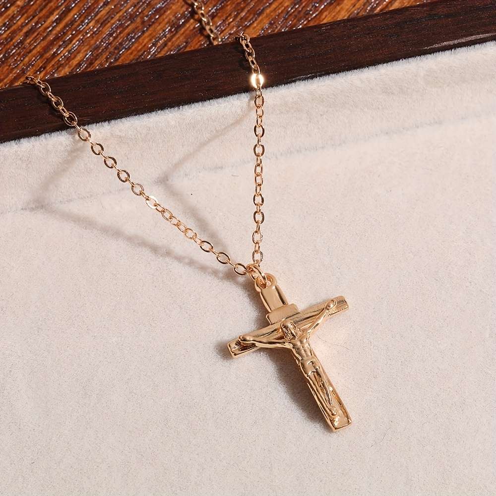 1 Piece Jesus Pendant Necklace Jesus Theme Pendant