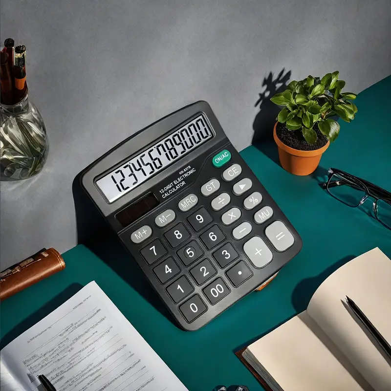 Professional Business Calculator With Large LCD Display