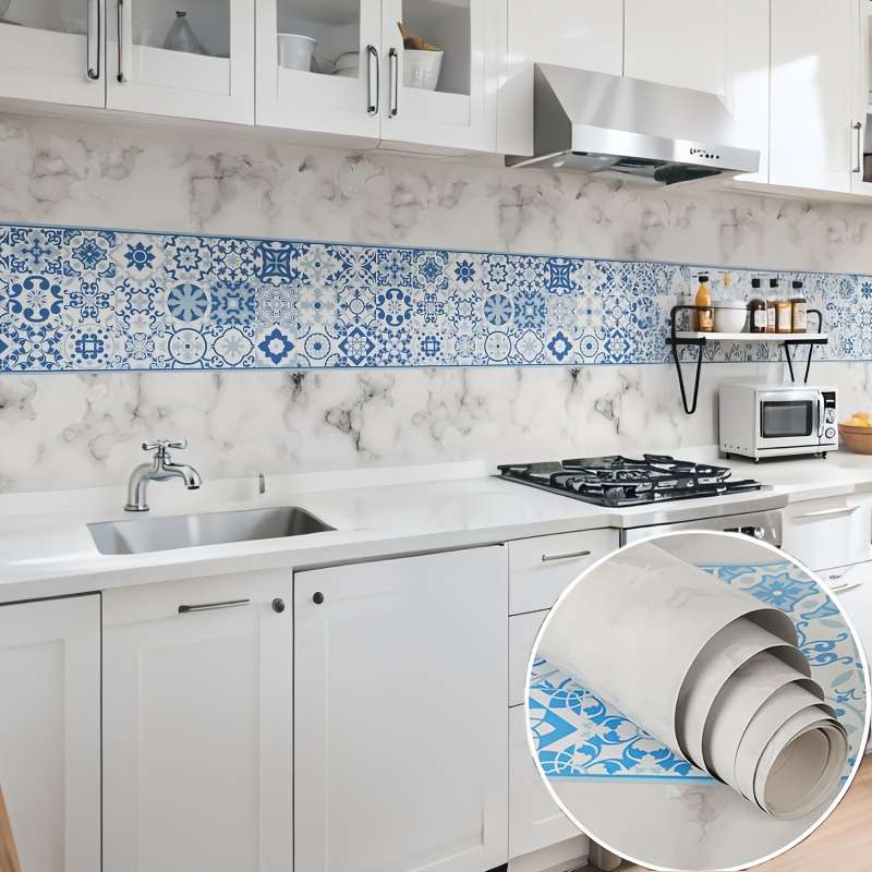 1PC Wall StickersDeep Black Shadow60cm WideX5m Long