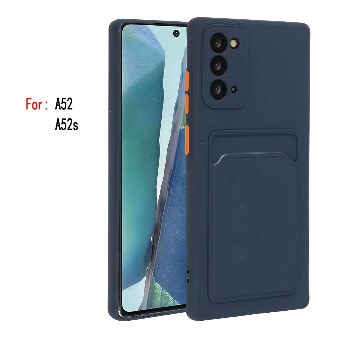 1pc Black For Samsung Galaxy A71 Phone Cases