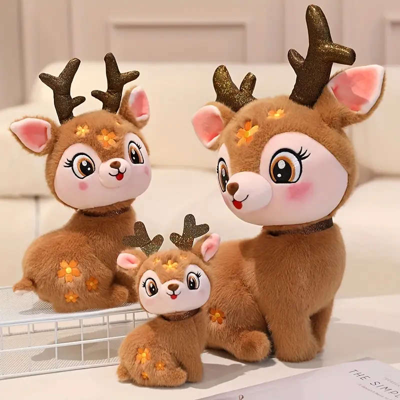 30cm/11.81inch Starry Sky Sika Deer Plush Toy