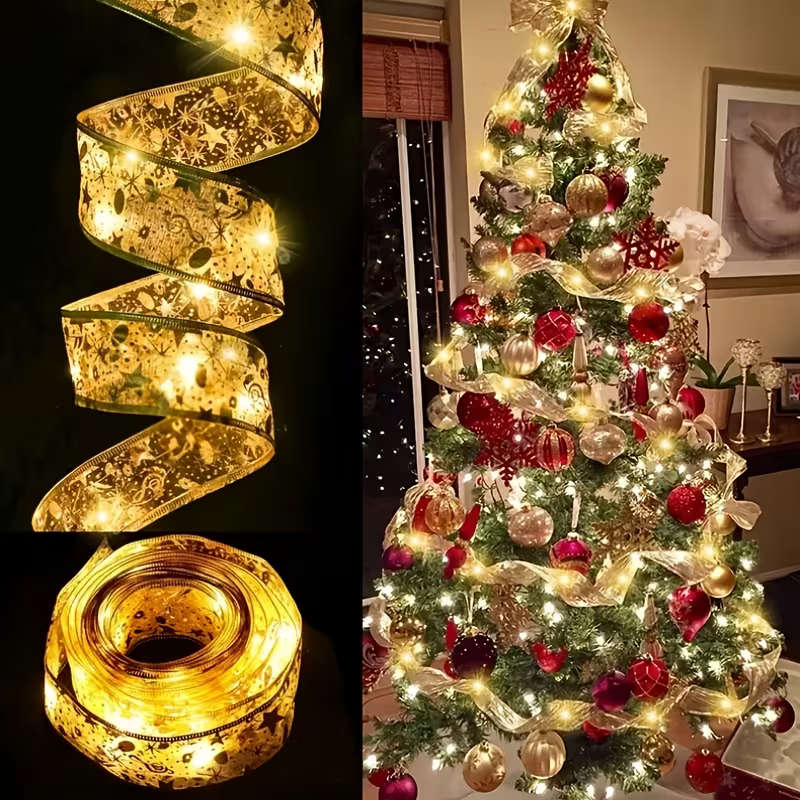 LED Christmas Tree Ribbon Light