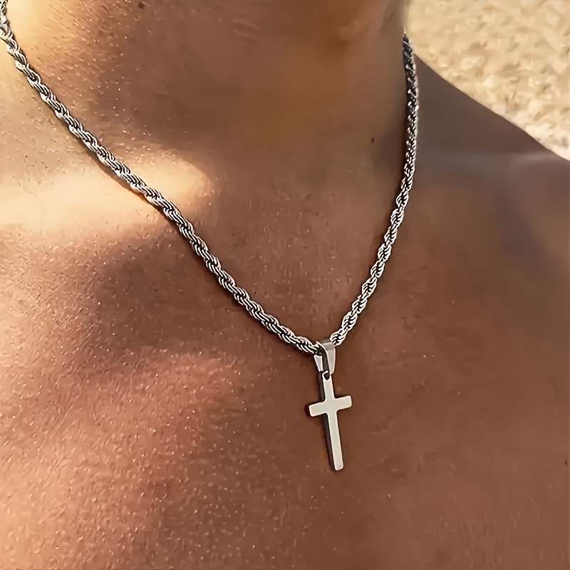1 Piece White K Jesus Theme Pendant