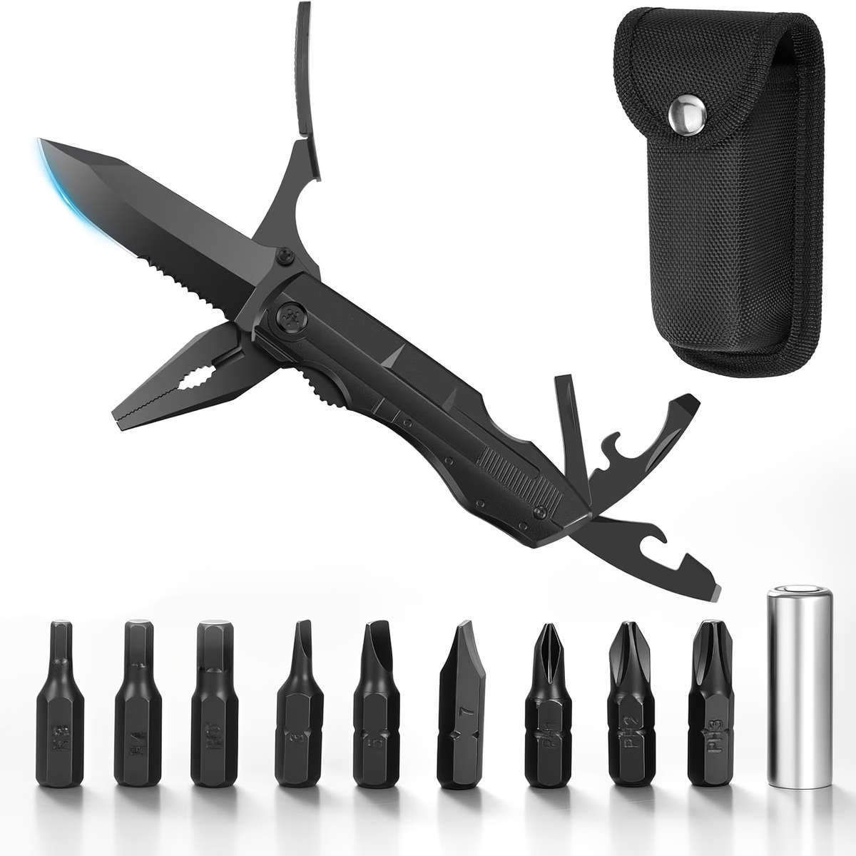 20-In-1 Multi-Functional Folding Knife