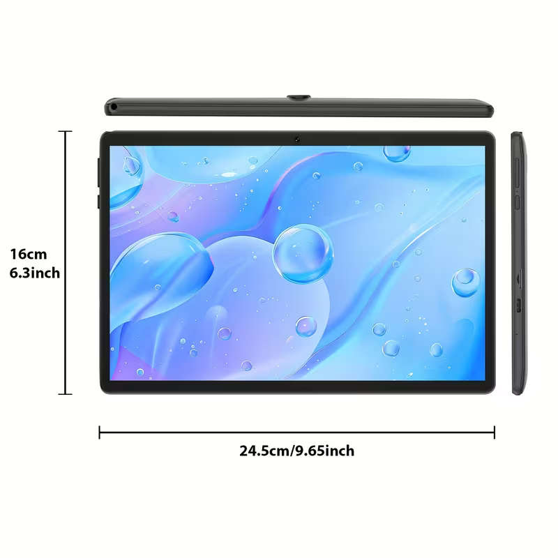 10.1-Inch Android 15 12GB + 64GB Tablet includes Case and Magnetic Wireless Keyboard & Mouse