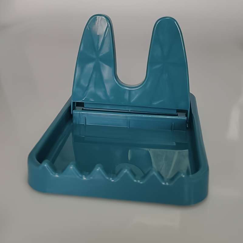 1pc Foldable Space-Saving Kitchen Organizer with Utensil Holder Lid Storage No Drill Adhesive M