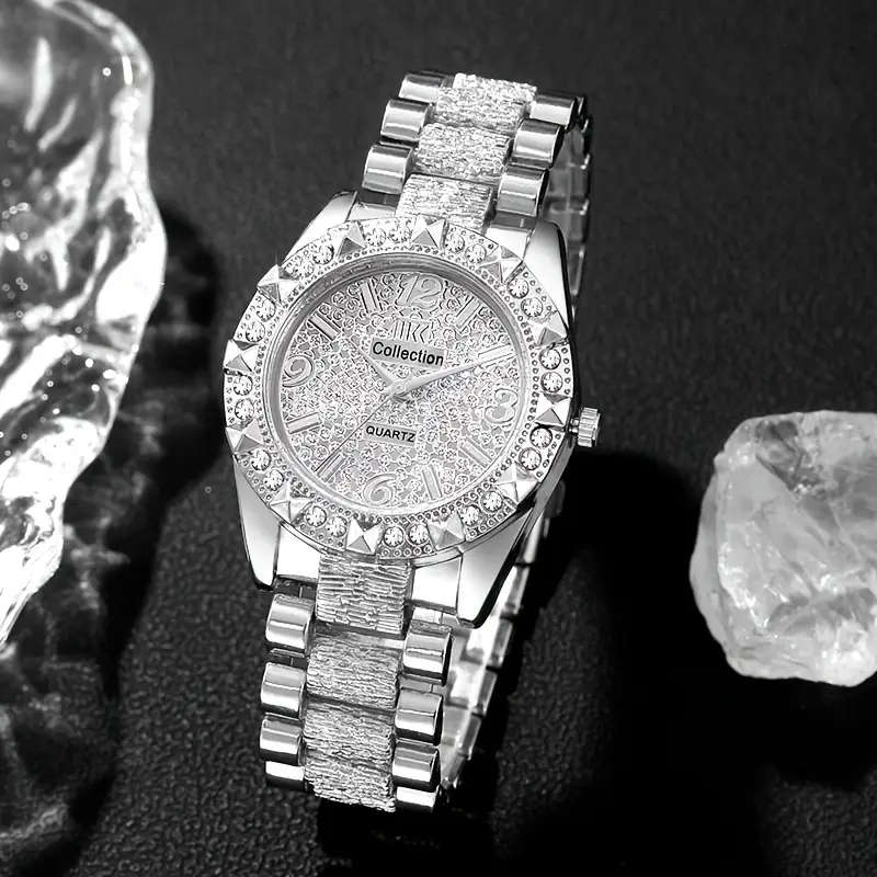 1 Luxury Men's Quartz Watch Set