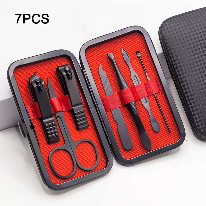 7-Piece High-Quality Boxed Stainless Steel Nail Clipper Set