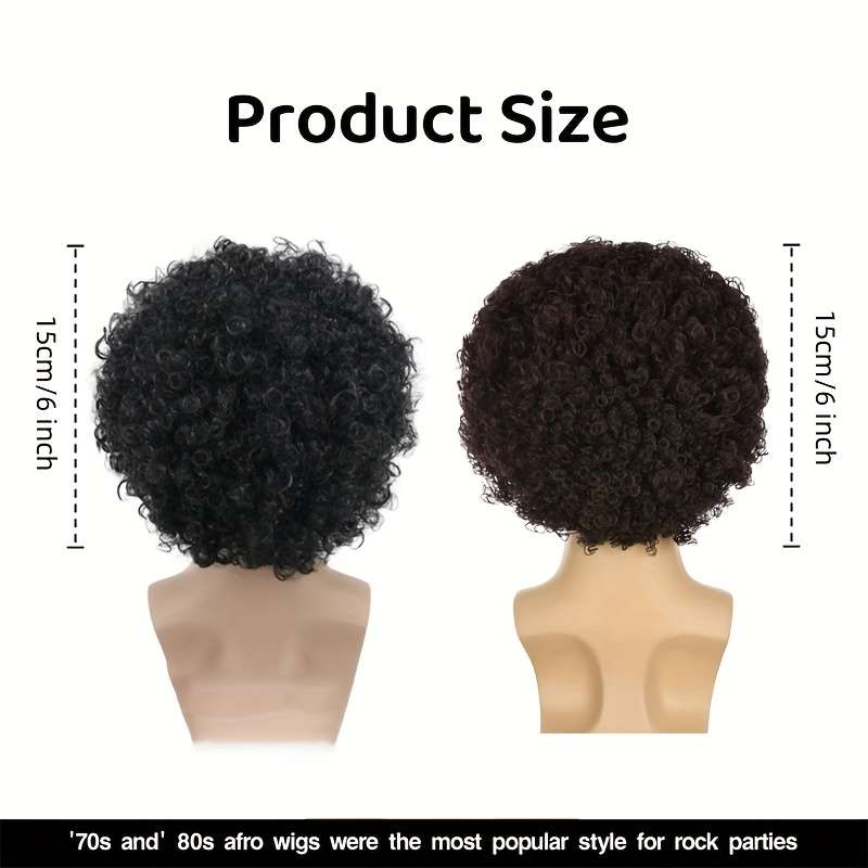 1Pc Coffee Color 10.16cm Fashion Design Wig