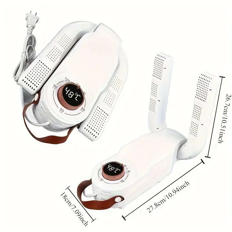 Fast Drying and Deodorizing Electric Shoe and Boot Dryer