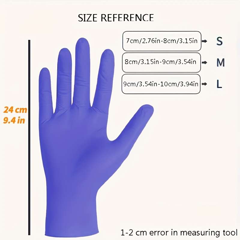 100Pcs Size S Household Cleaning Gloves