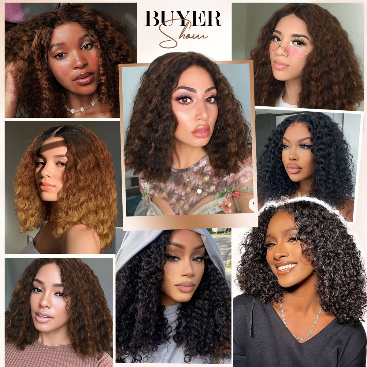 1Pc Style3 35.56cm Fashion Design Wig