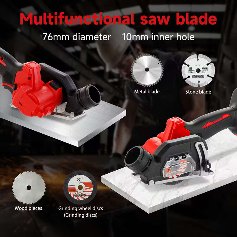MORX Cordless Mini Circular Saw with 4000mAh 21V Battery